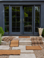 Bela Doormat | Scalloped Design, Durable Natural Fiber