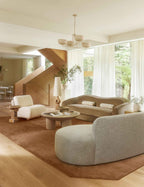 Talon Chandelier | Dome Shades, Angular Frame