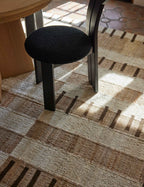 Tempo Jute Rug | Handcrafted Flatweave, Eclectic Pattern