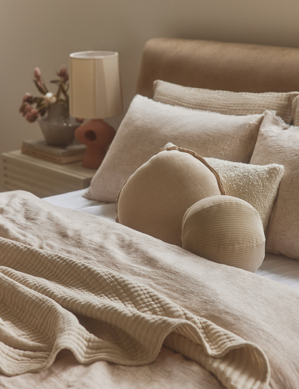 Luxe Logan Duvet Cover | Linen with Frayed Edges
