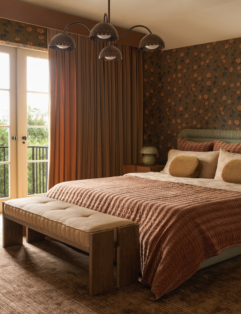 Aveline Velvet Quilt | Luxurious Textured Bedding