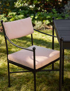 Leni Outdoor Dining Chair | Custom Cushions for Comfort