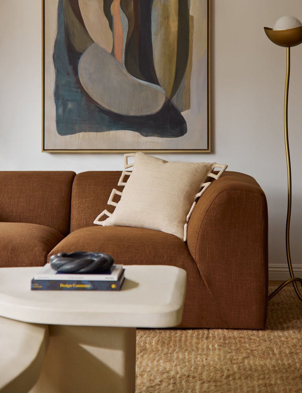 Soleil Linen Pillow | Modern Design, Natural Comfort