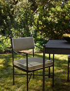 Leni Outdoor Dining Chair | Custom Cushions for Comfort