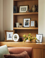 Bela Rattan Picture Frame | Artisanal Finish, Scalloped Design