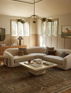 Talon Hand-Knotted Wool Rug | Traditional Motif, Low Pile