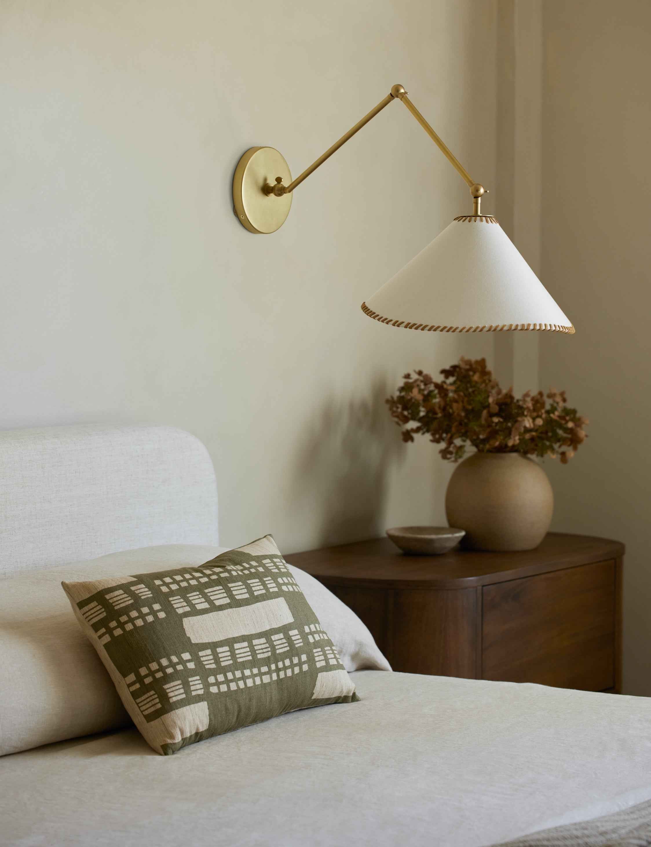 Basil Stonewalk Pillow | Rich Green Mosaic Design