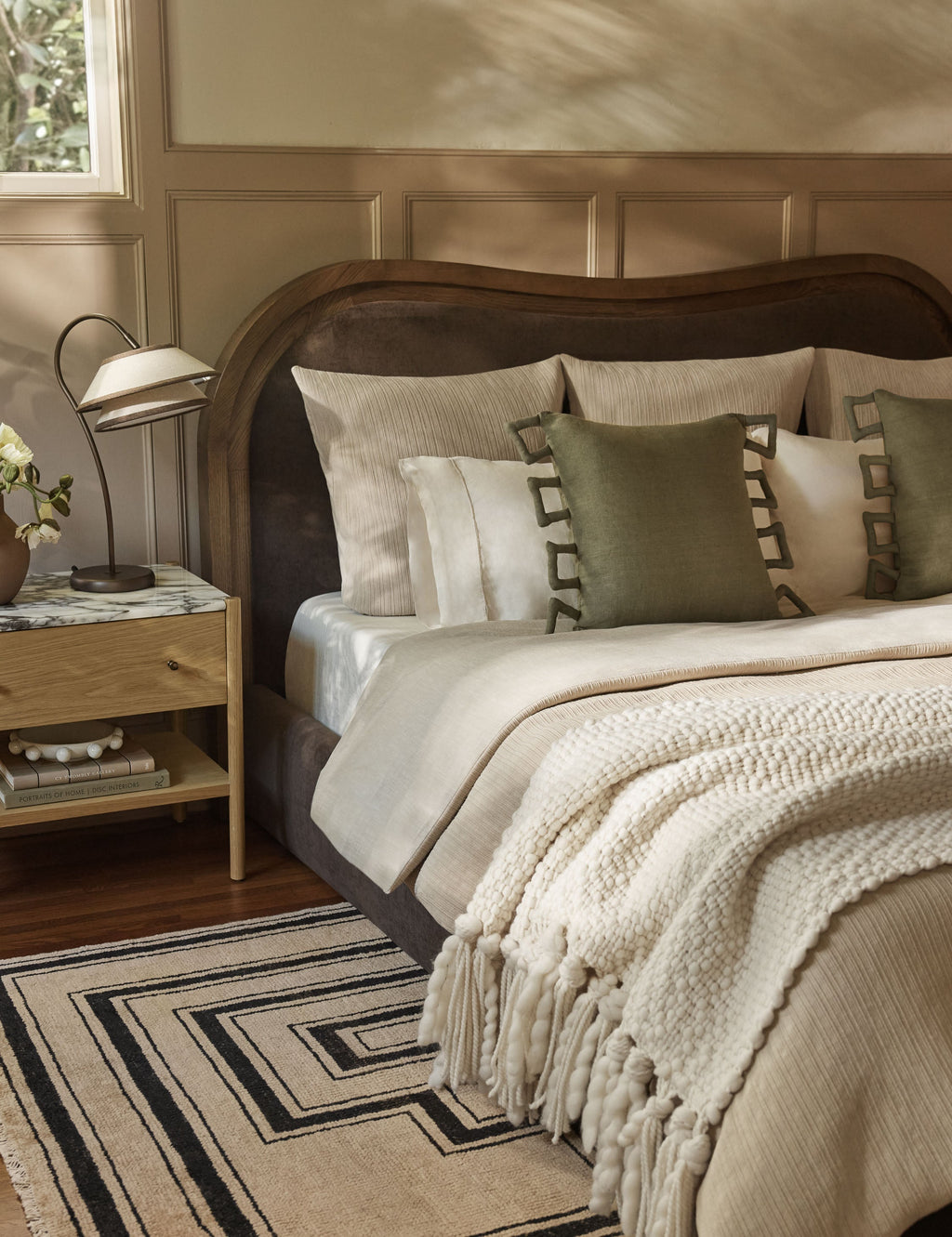 Olea Handwoven Throw | Chunky Knit, Artisan-Made in Argentina