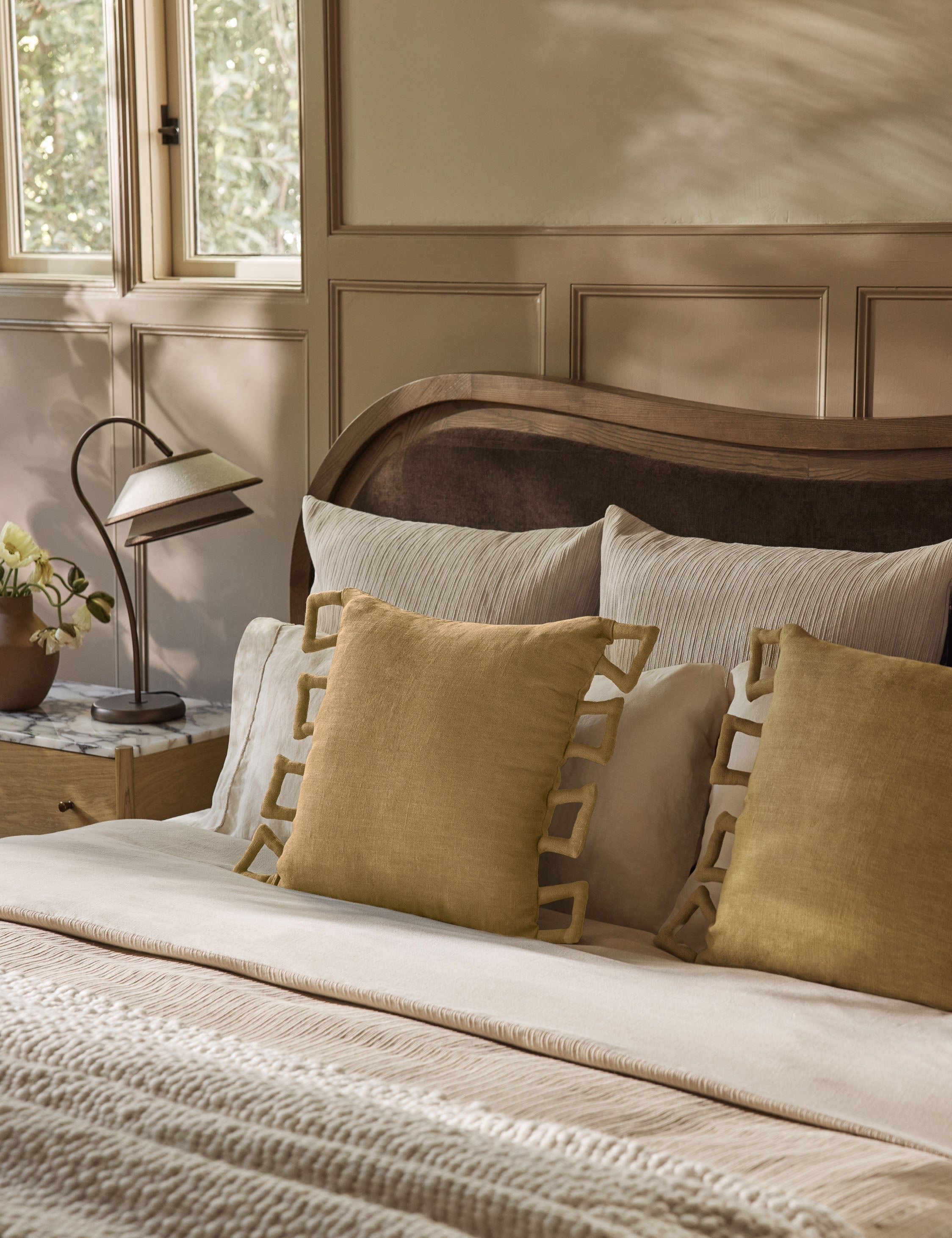 Soleil Linen Pillow | Modern Design, Natural Comfort