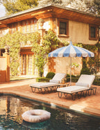 Aamu Pagoda Umbrella | Sunbrella Canopy, Coastal Design