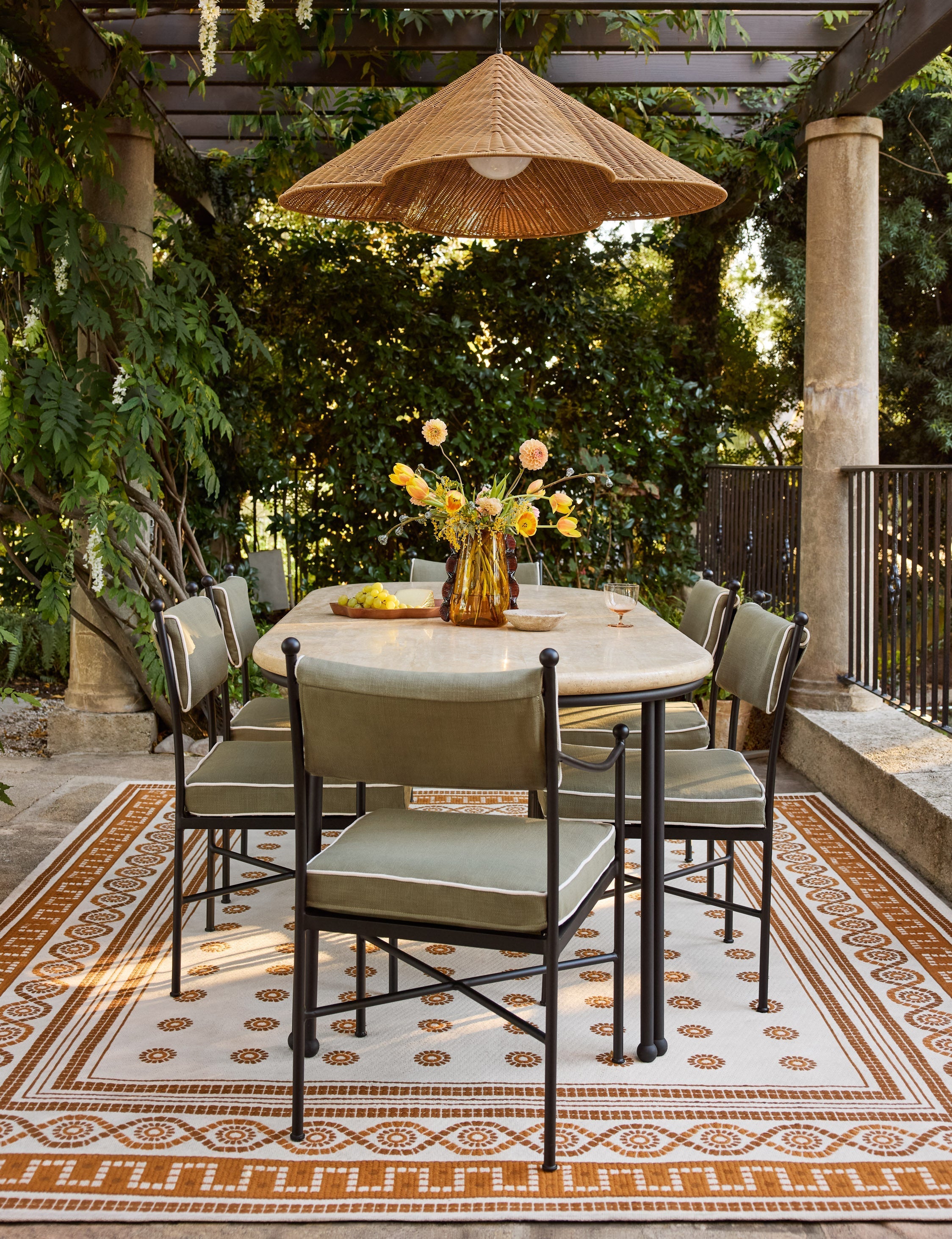 Luna Outdoor Dining Chair | Custom Cushions for Personalized Comfort