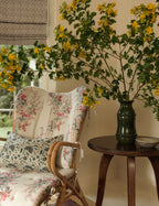 Fiora Round Side Table | Flared Legs, Compact Design