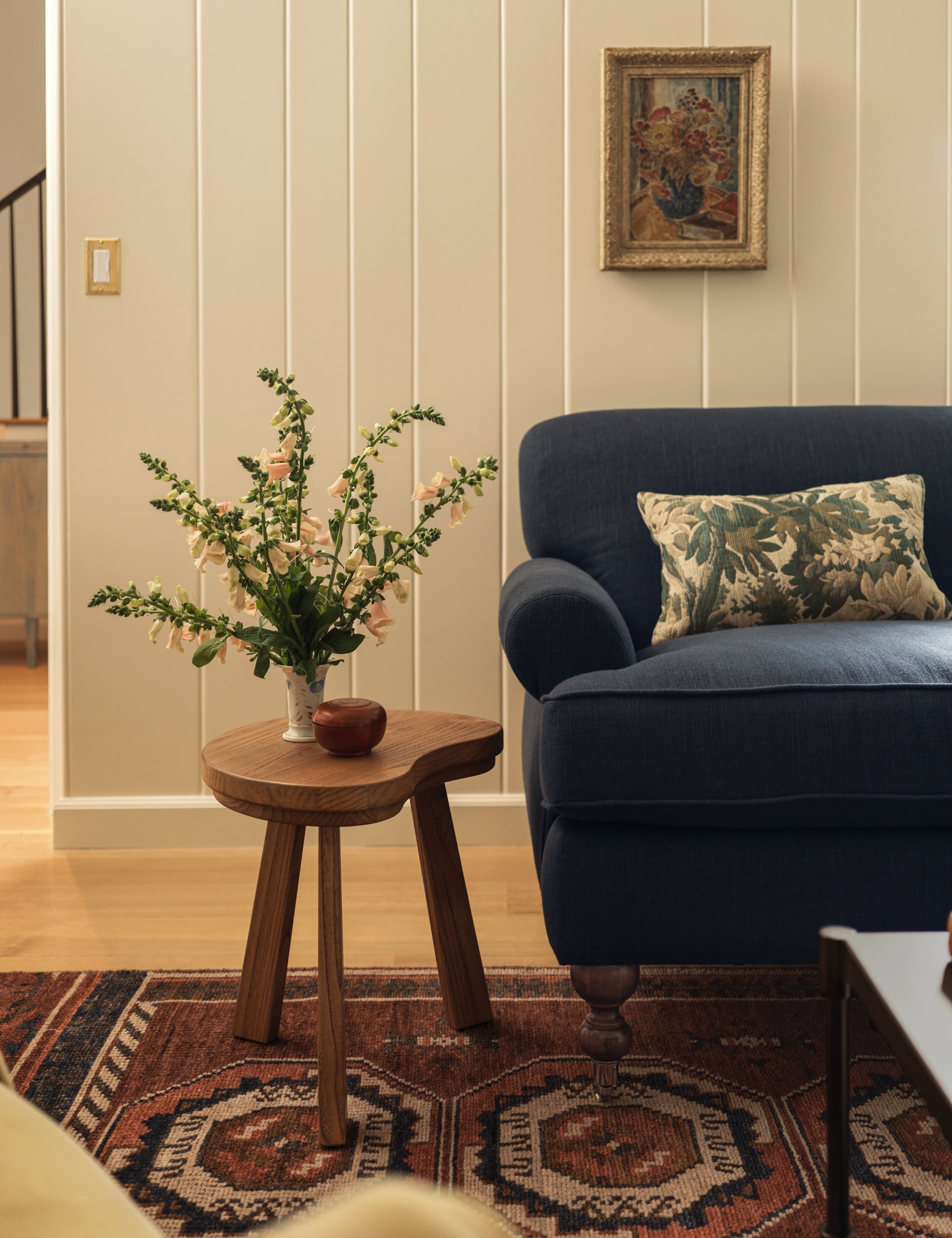 Mira Botanical Pillow | Rich Tapestry, Modern Design