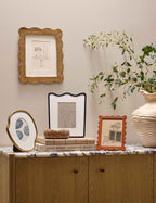 Rook Picture Frame | Chic Wavy Silhouette, Exclusive Design