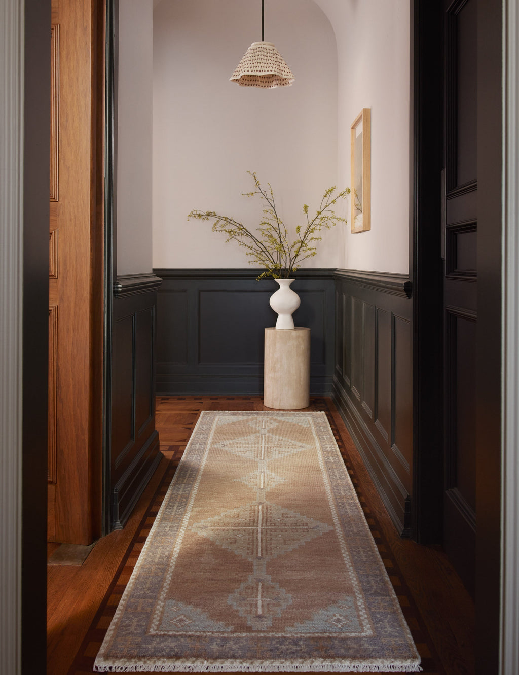 Kairo Wool Rug | Hand-Knotted, Low-Pile Geometric Design