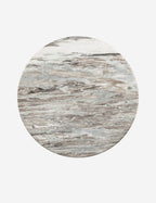 Fino Round Dining Table | Sculpted Pedestal, Elegant Curves