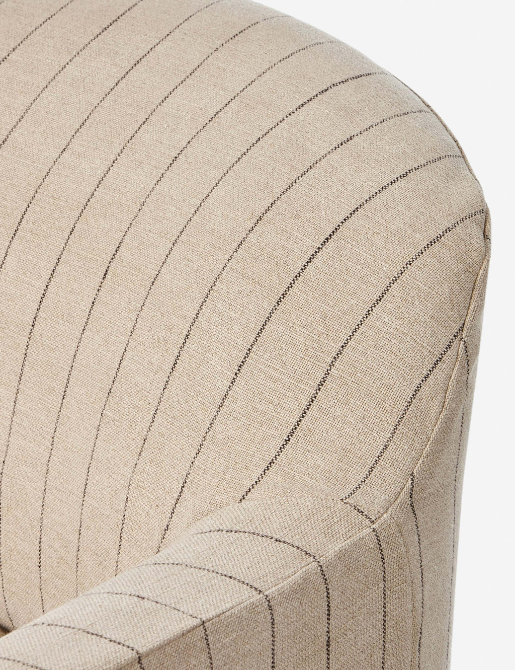 Luxe Swivel Chair | Slipcovered, Modern Accent Design