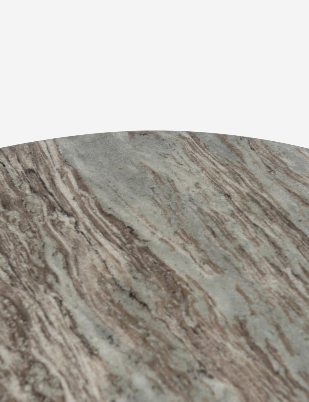 Fino Round Dining Table | Sculpted Pedestal, Elegant Curves