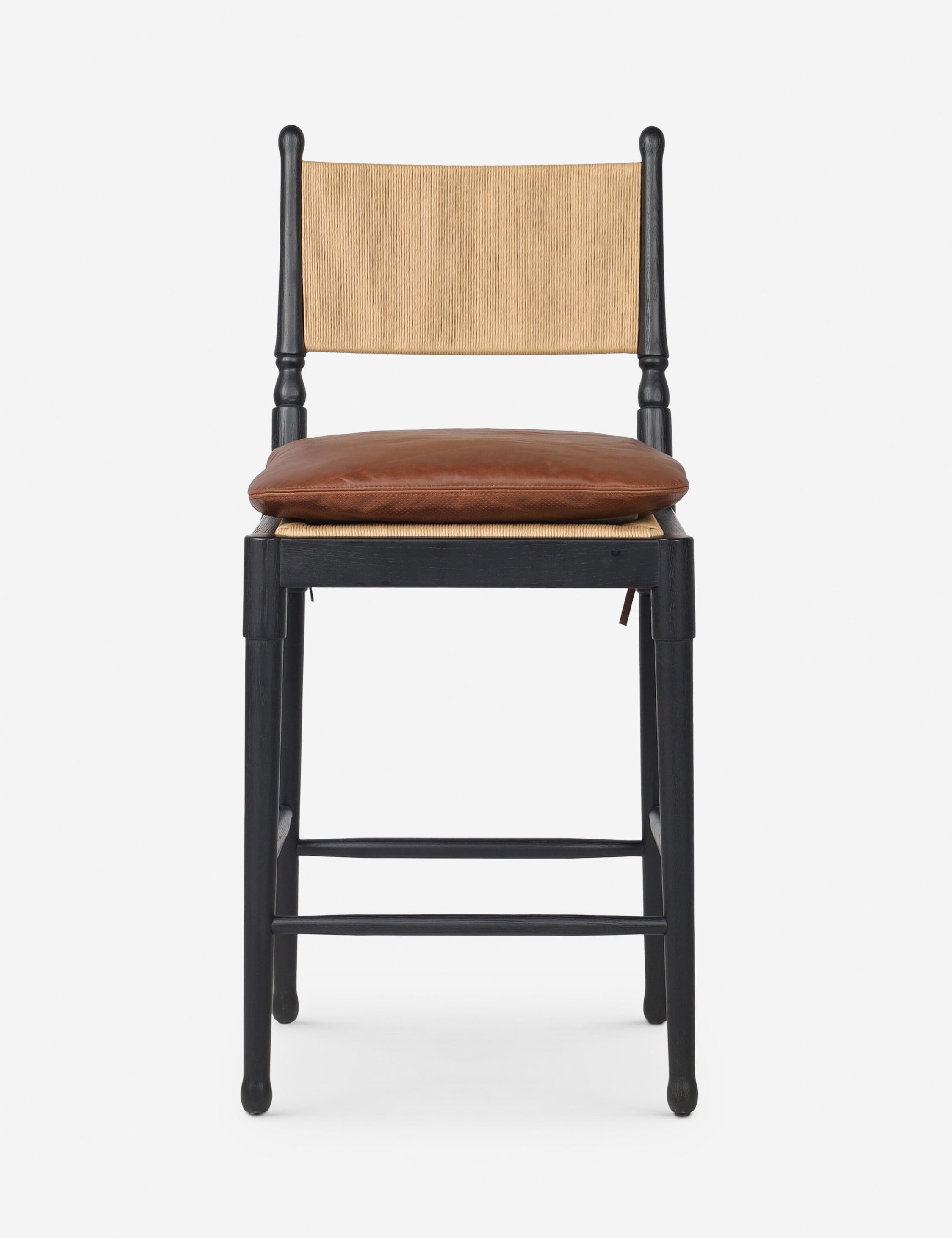 Bello Bar and Counter Stool | Woven Cord, Vintage-Inspired Design