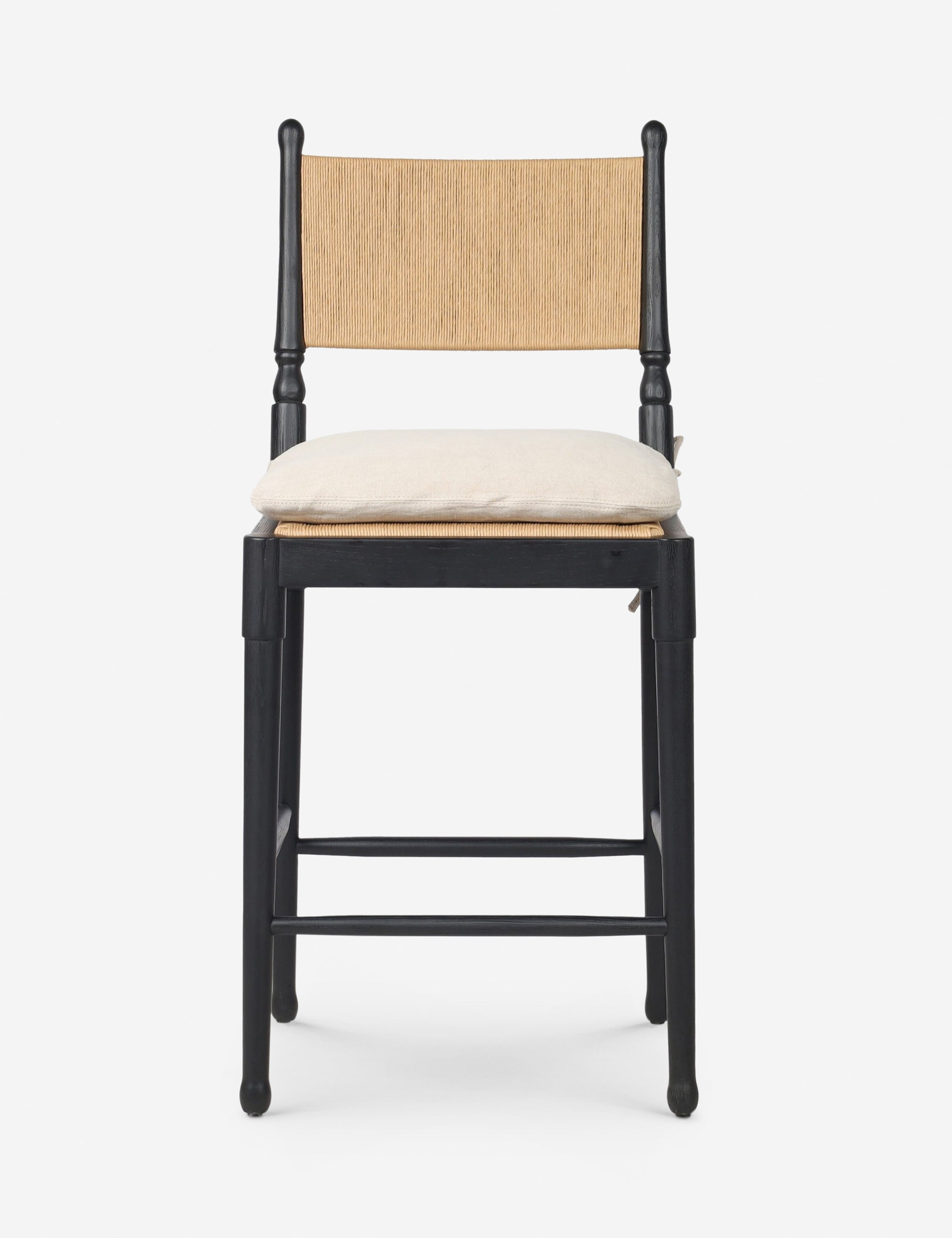 Bello Bar and Counter Stool | Woven Cord, Vintage-Inspired Design