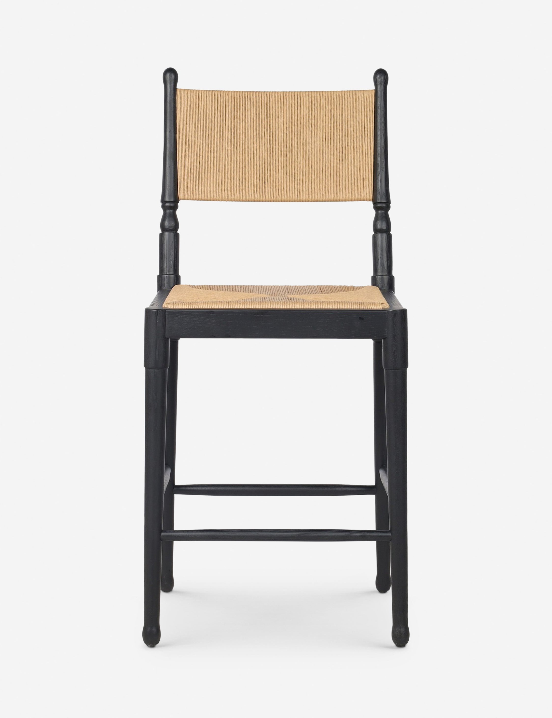 Bello Bar and Counter Stool | Woven Cord, Vintage-Inspired Design