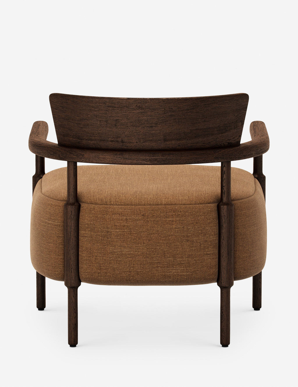 Bela Accent Chair | Solid Oak Frame, Natural Shearling Upholstery