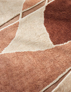 Alba Wool Rug | Hand-Knotted, Terracotta Hues