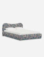 Bela Platform Bed | Bespoke Upholstery, Sculptural Design