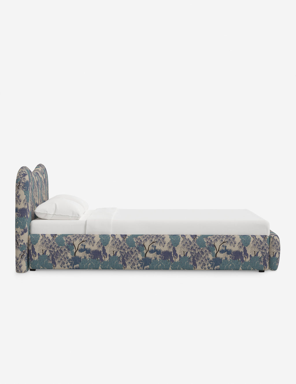 Bela Platform Bed | Bespoke Upholstery, Sculptural Design