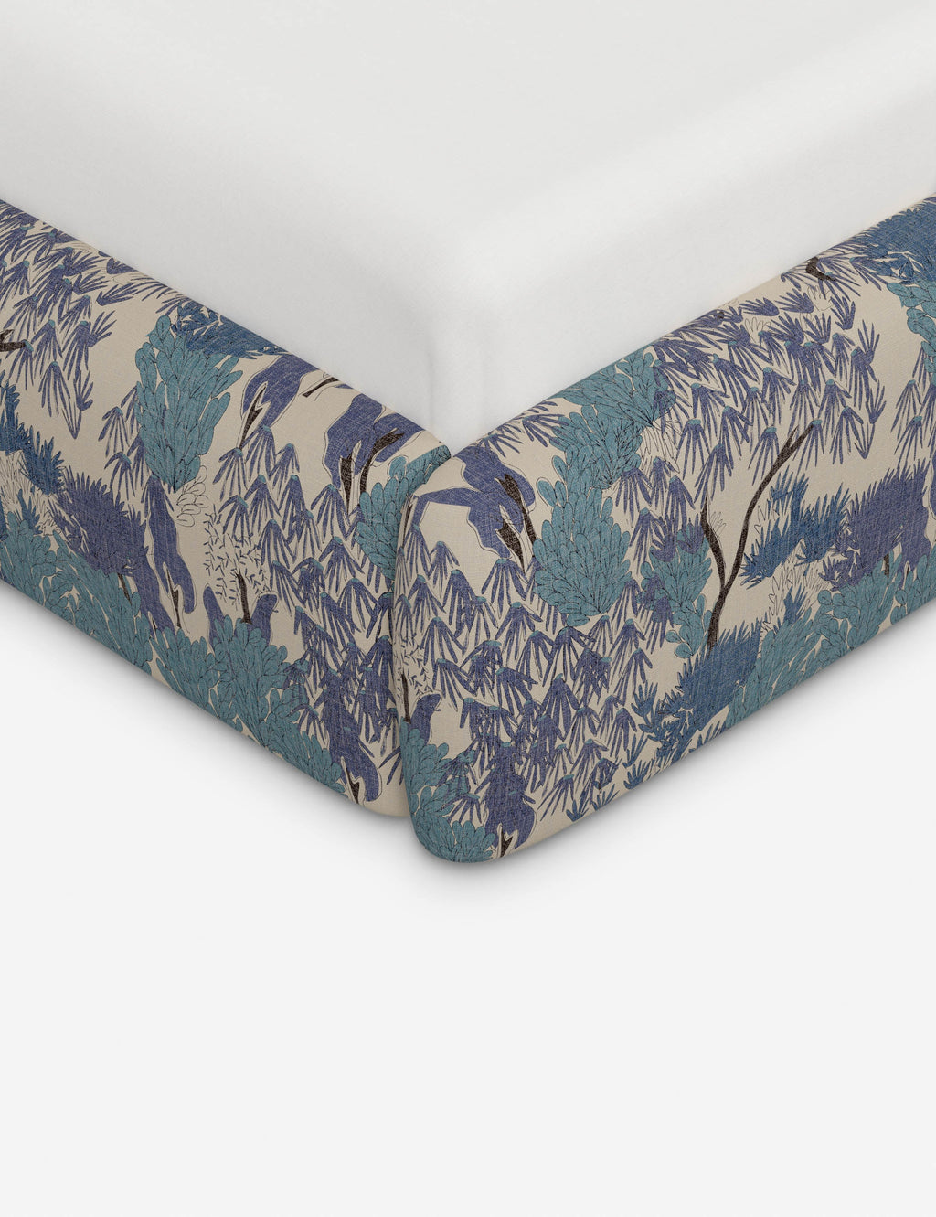 Bela Platform Bed | Bespoke Upholstery, Sculptural Design