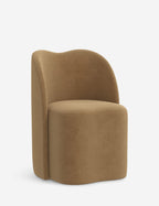 Bela Dining Chair | Upholstered, Kidney Bean Shape