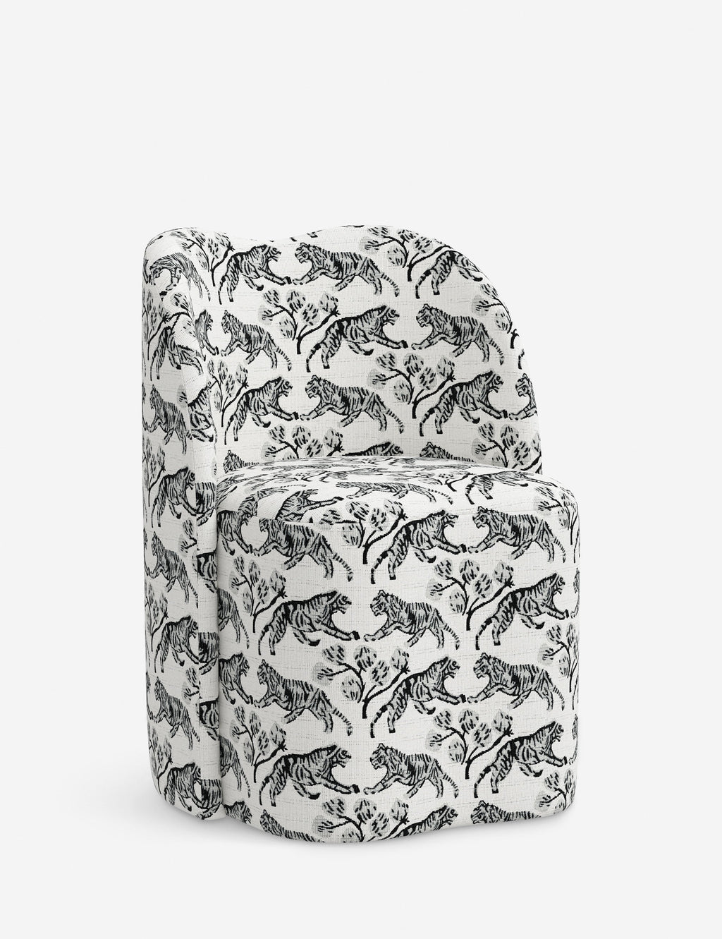 Bela Dining Chair | Upholstered, Kidney Bean Shape
