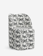 Bela Dining Chair | Upholstered, Kidney Bean Shape