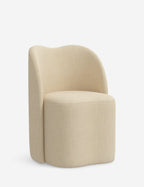 Bela Dining Chair | Upholstered, Kidney Bean Shape