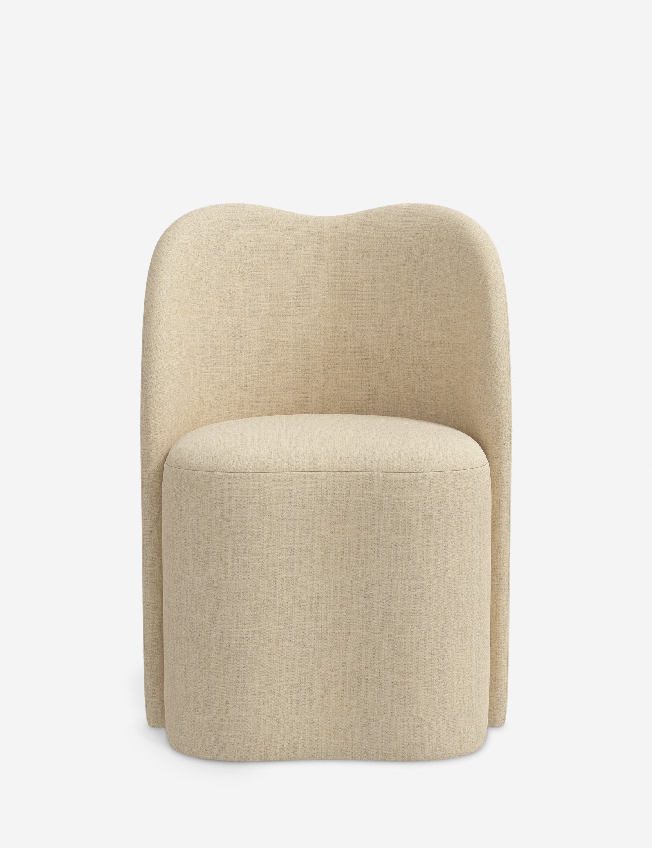 Bela Dining Chair | Upholstered, Kidney Bean Shape