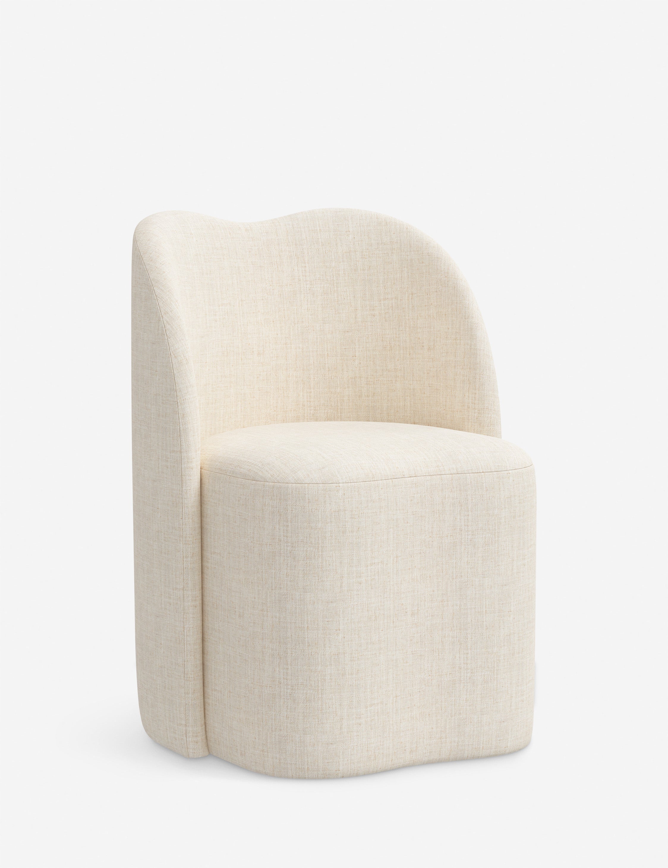 Bela Dining Chair | Upholstered, Kidney Bean Shape