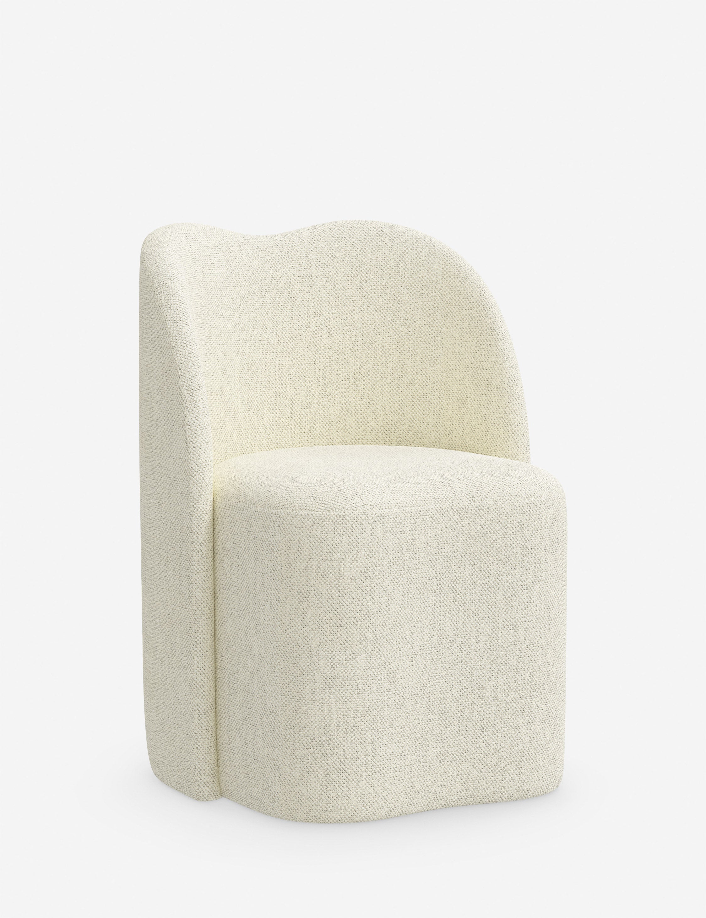 Bela Dining Chair | Upholstered, Kidney Bean Shape