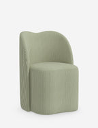 Bela Dining Chair | Upholstered, Kidney Bean Shape
