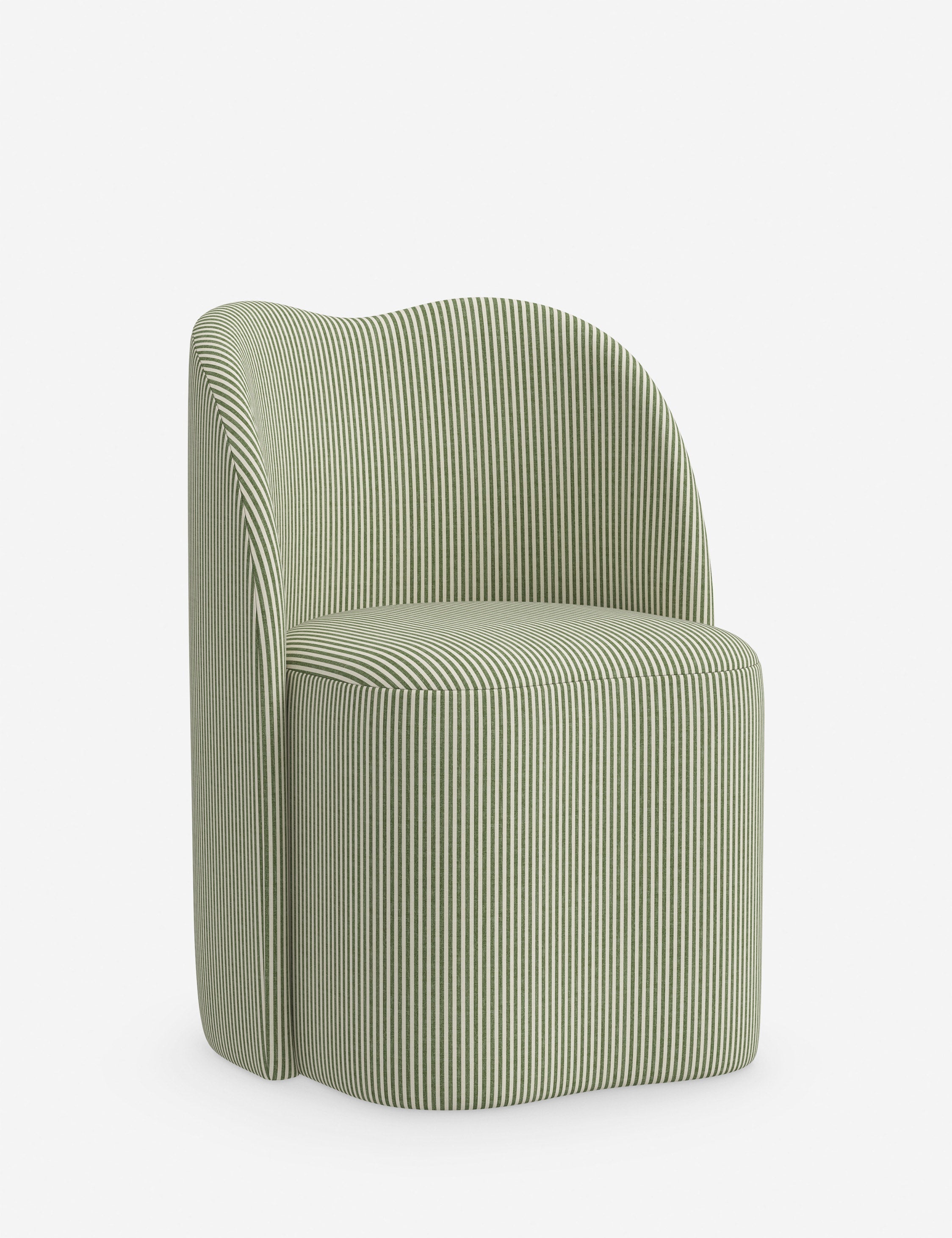 Bela Dining Chair | Upholstered, Kidney Bean Shape
