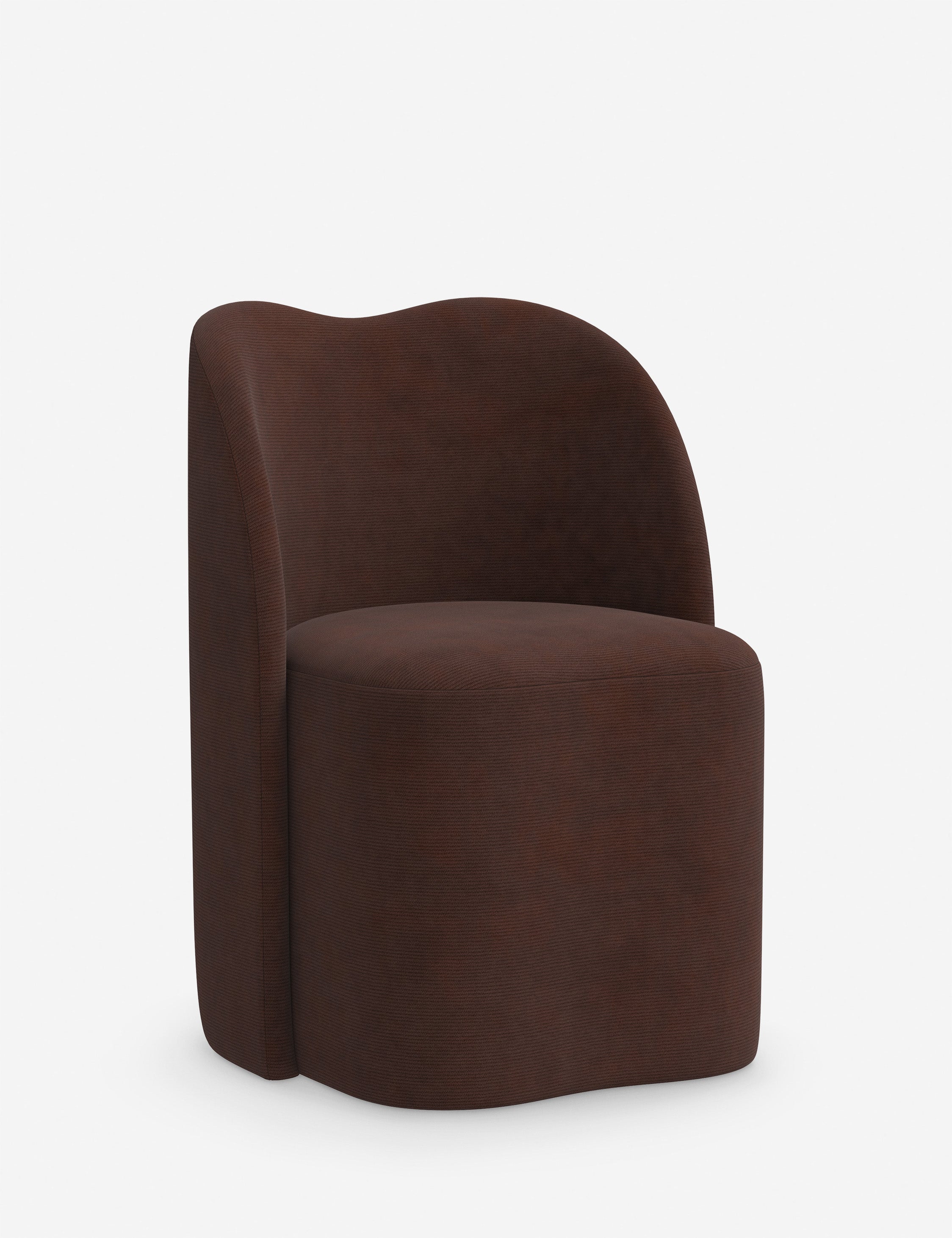 Bela Dining Chair | Upholstered, Kidney Bean Shape