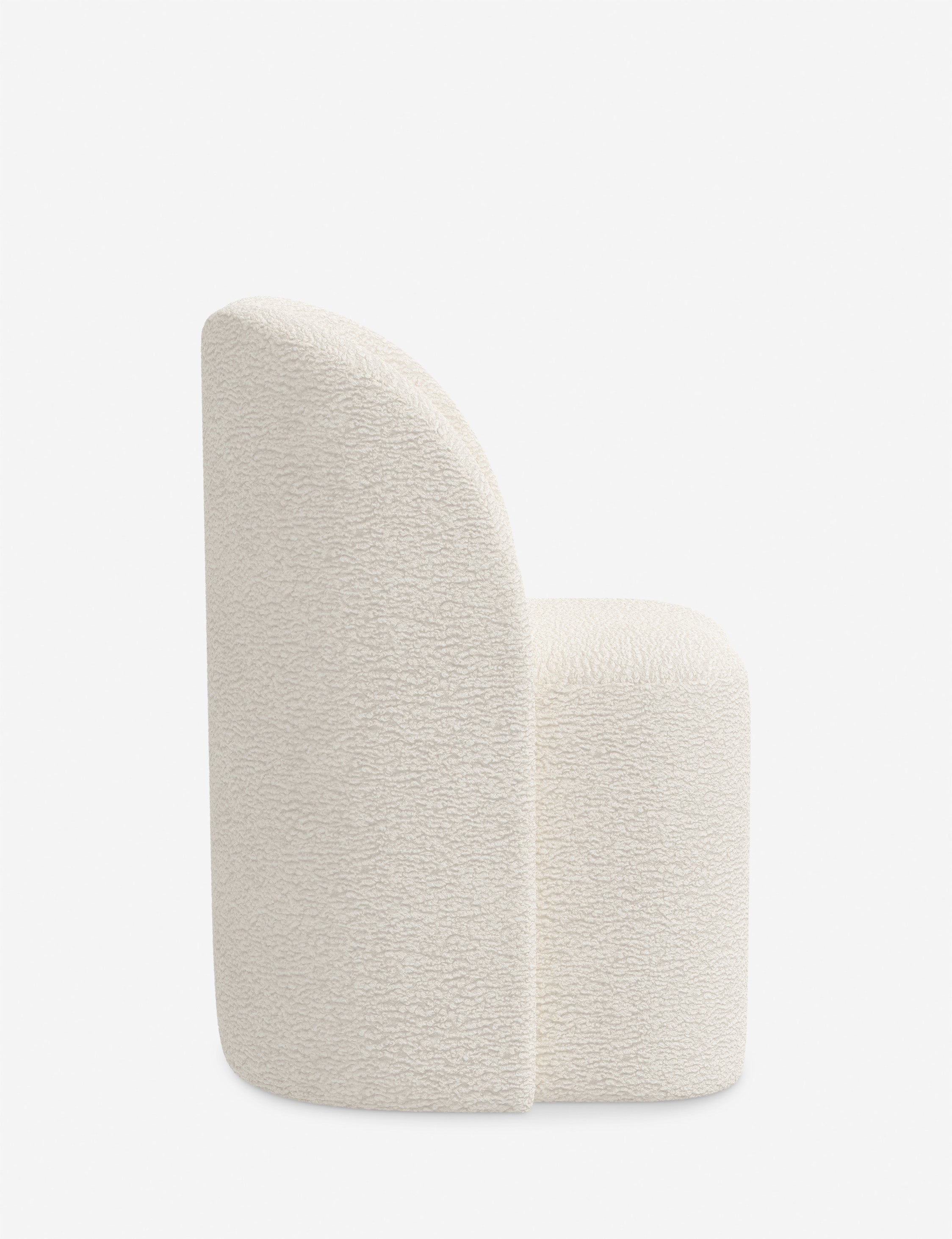 Bela Dining Chair | Upholstered, Kidney Bean Shape