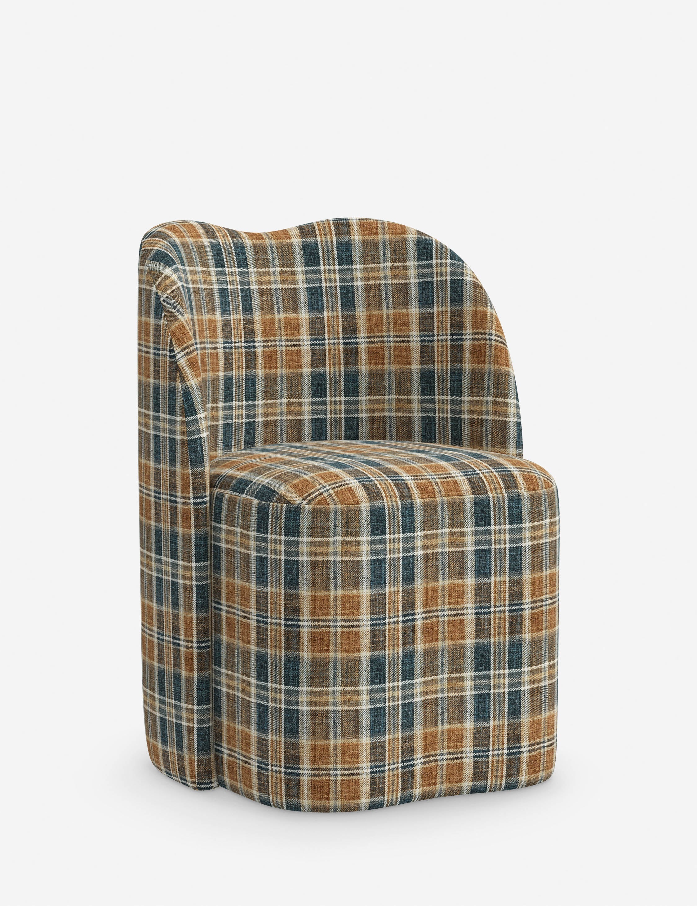 Bela Dining Chair | Upholstered, Kidney Bean Shape