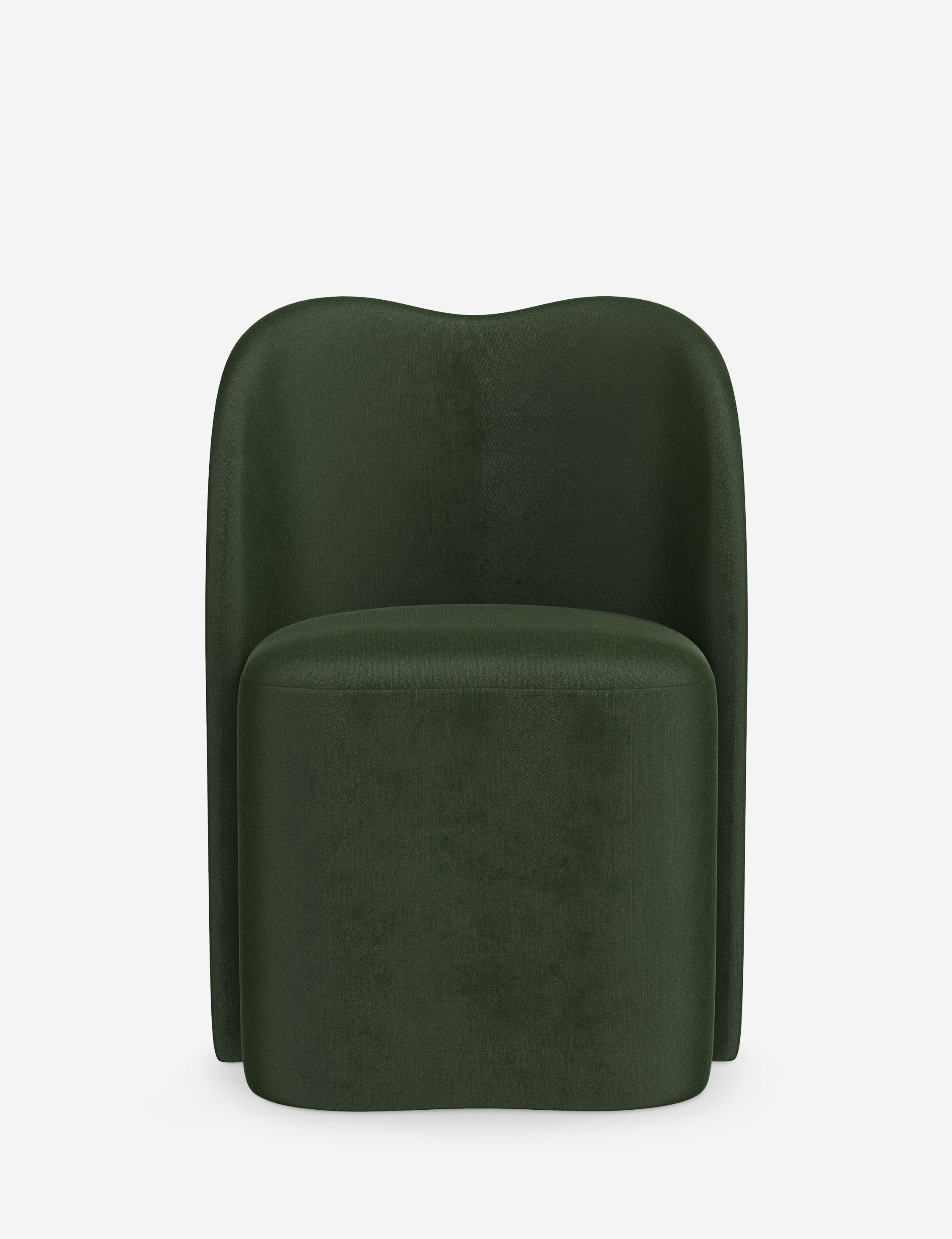 Bela Dining Chair | Upholstered, Kidney Bean Shape