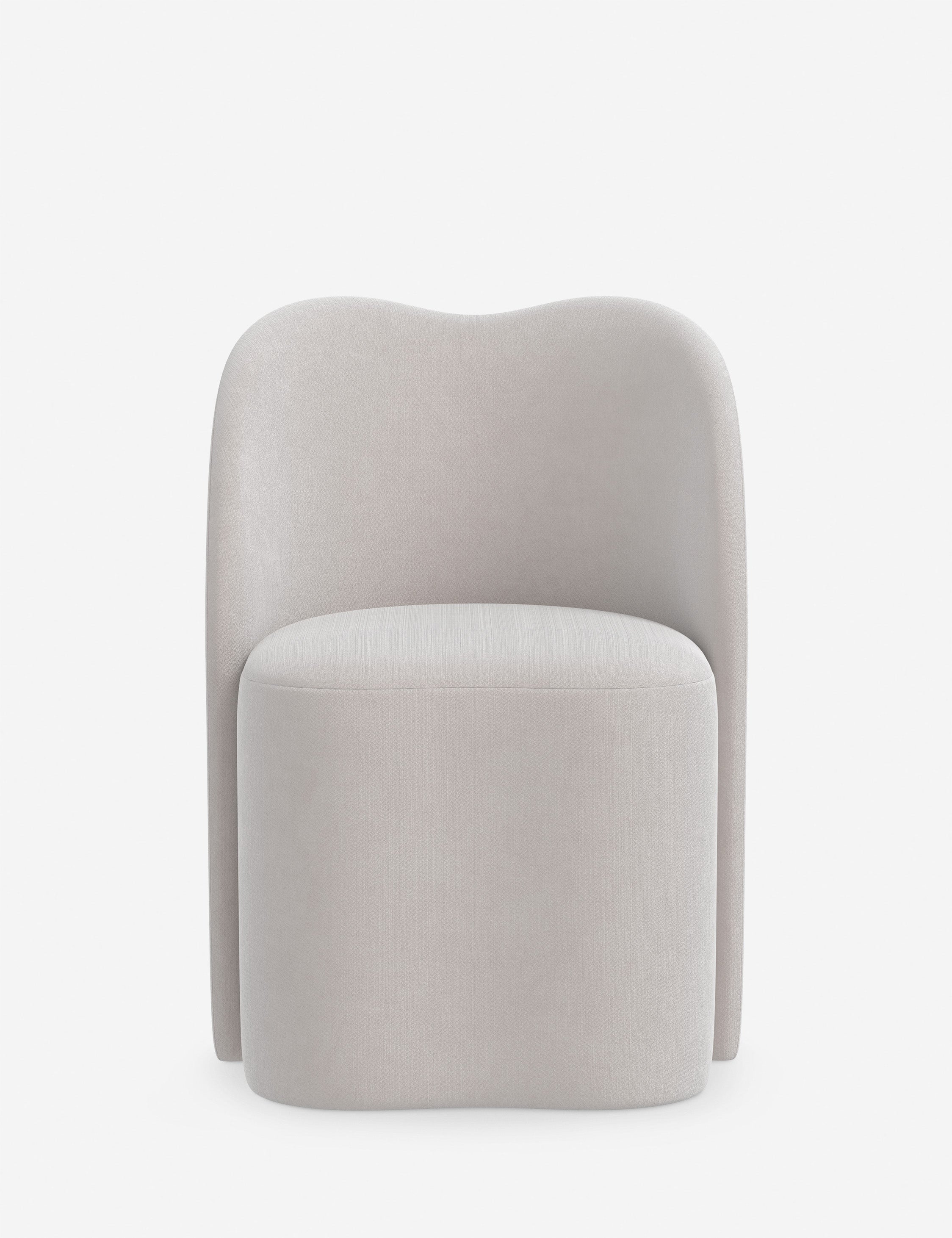 Bela Dining Chair | Upholstered, Kidney Bean Shape