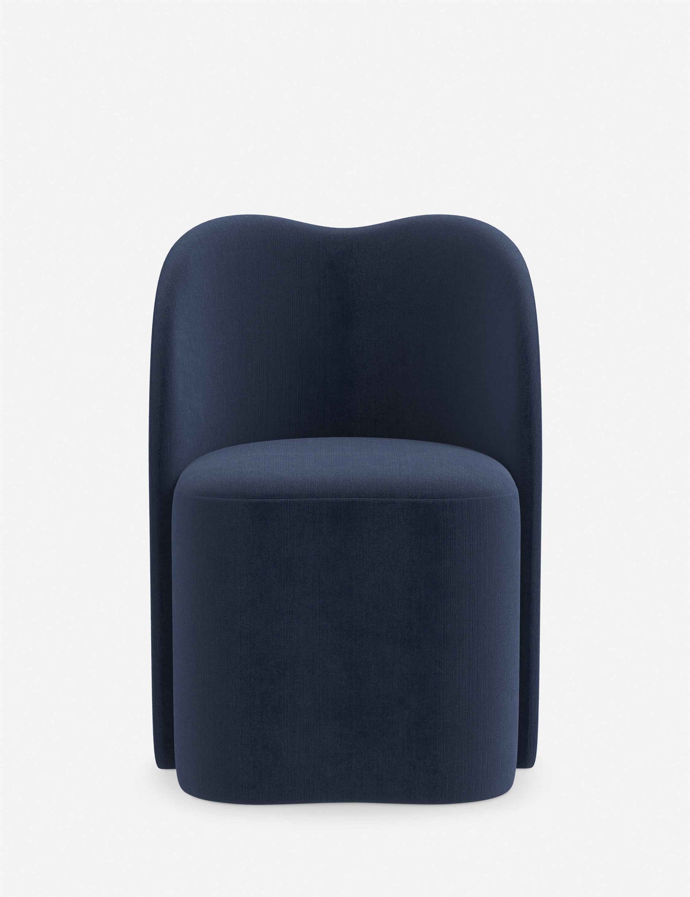 Bela Dining Chair | Upholstered, Kidney Bean Shape