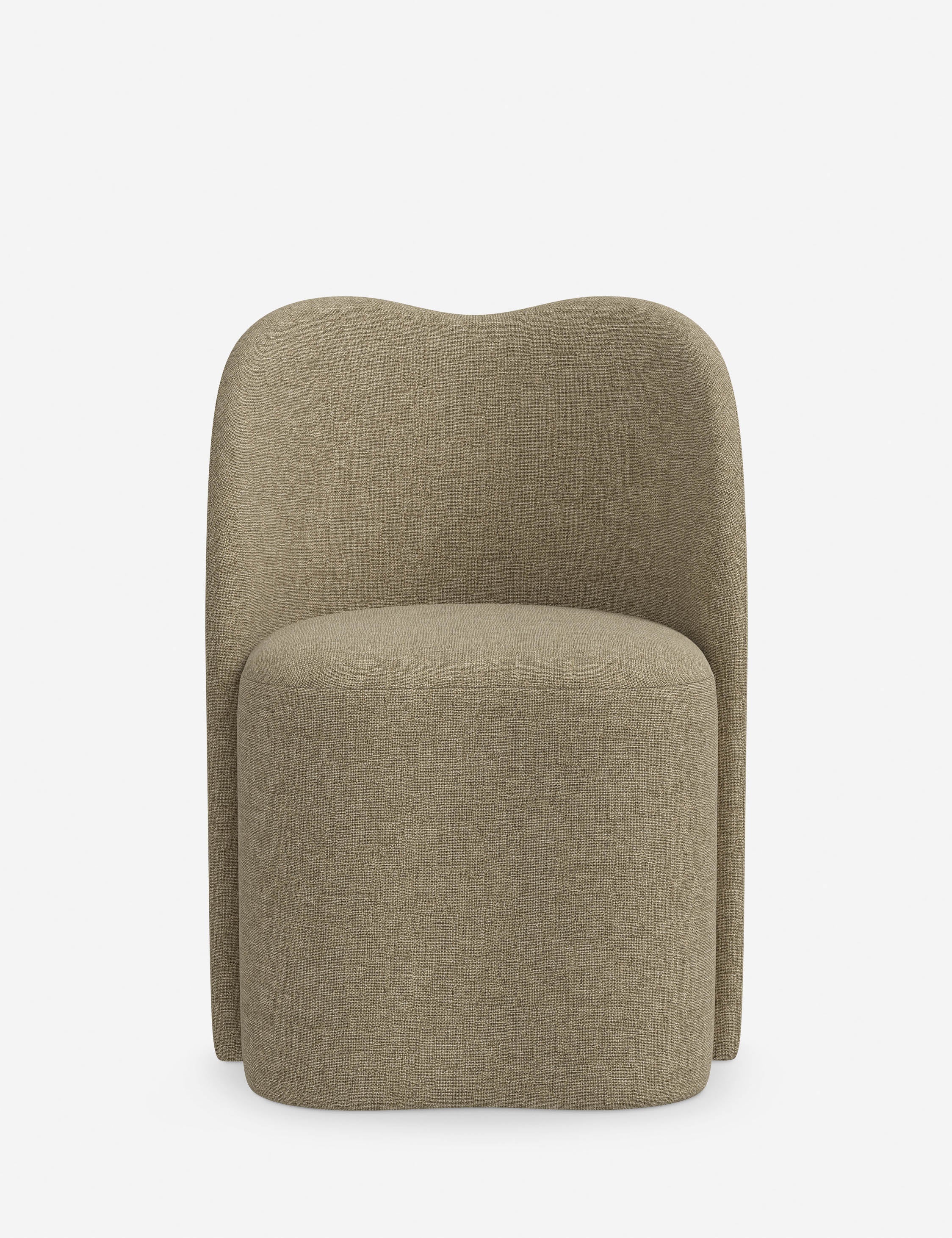Bela Dining Chair | Upholstered, Kidney Bean Shape