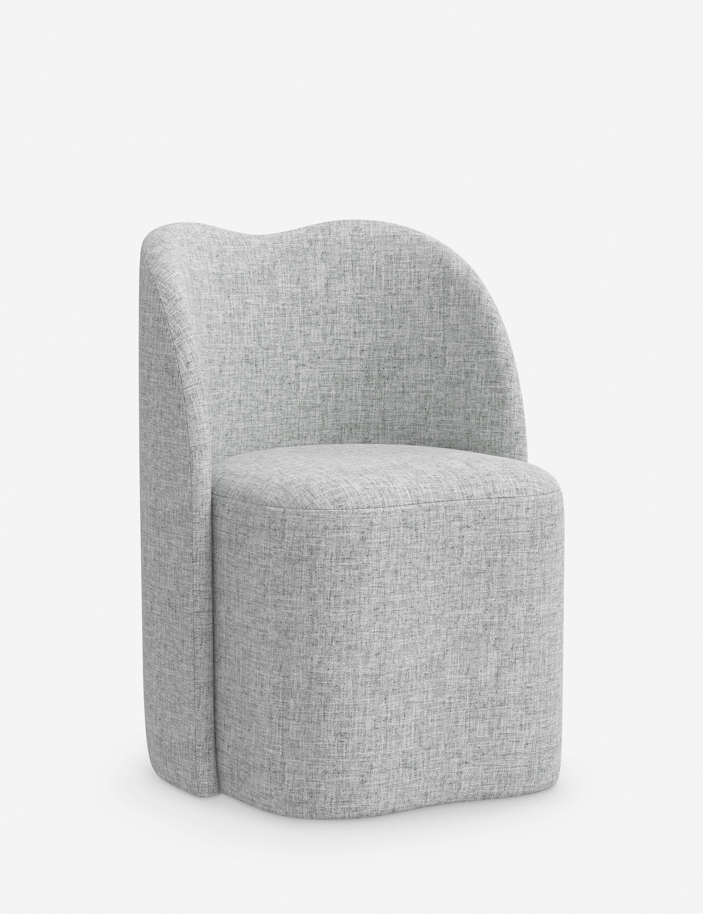 Bela Dining Chair | Upholstered, Kidney Bean Shape