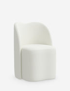 Bela Dining Chair | Upholstered, Kidney Bean Shape