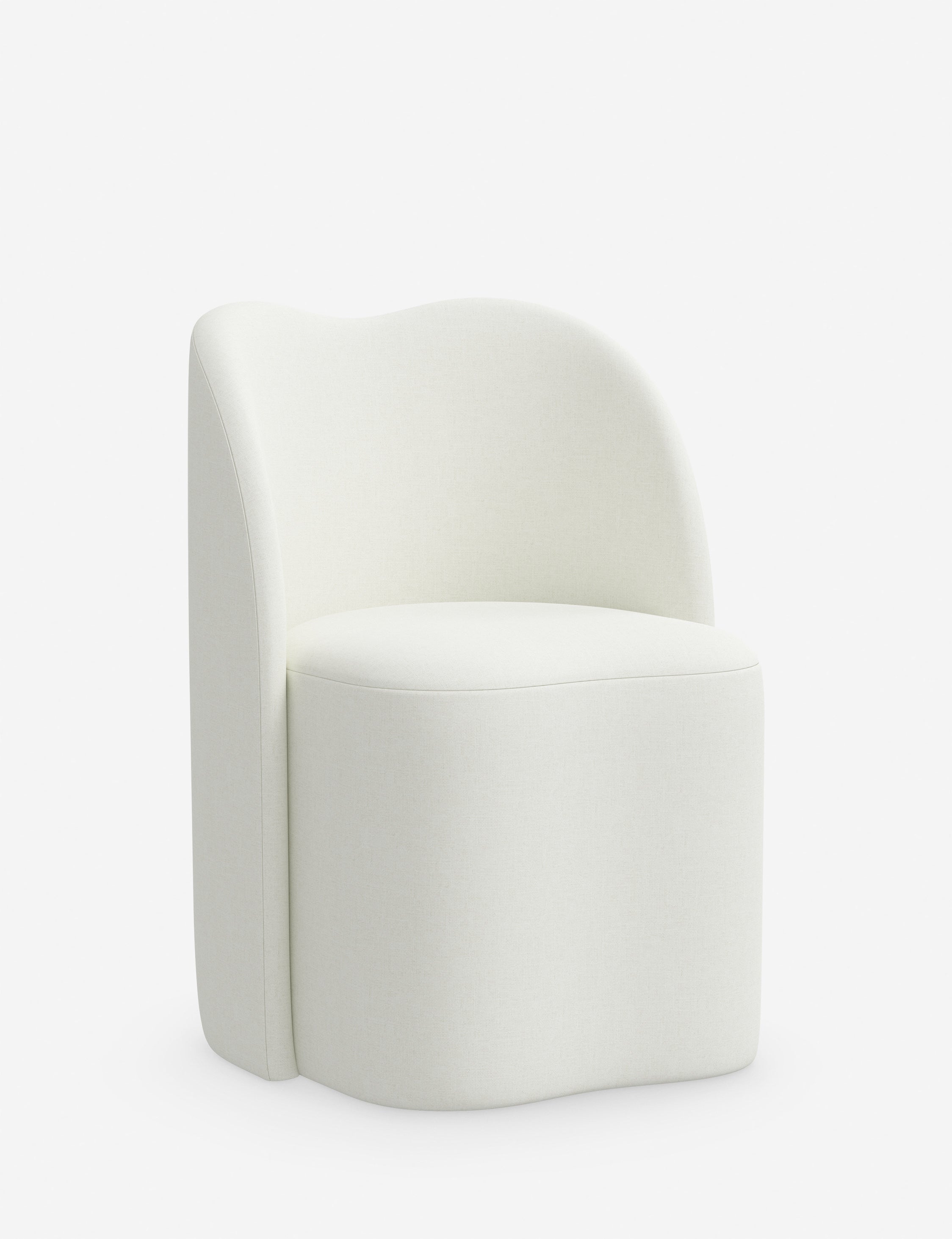 Bela Dining Chair | Upholstered, Kidney Bean Shape