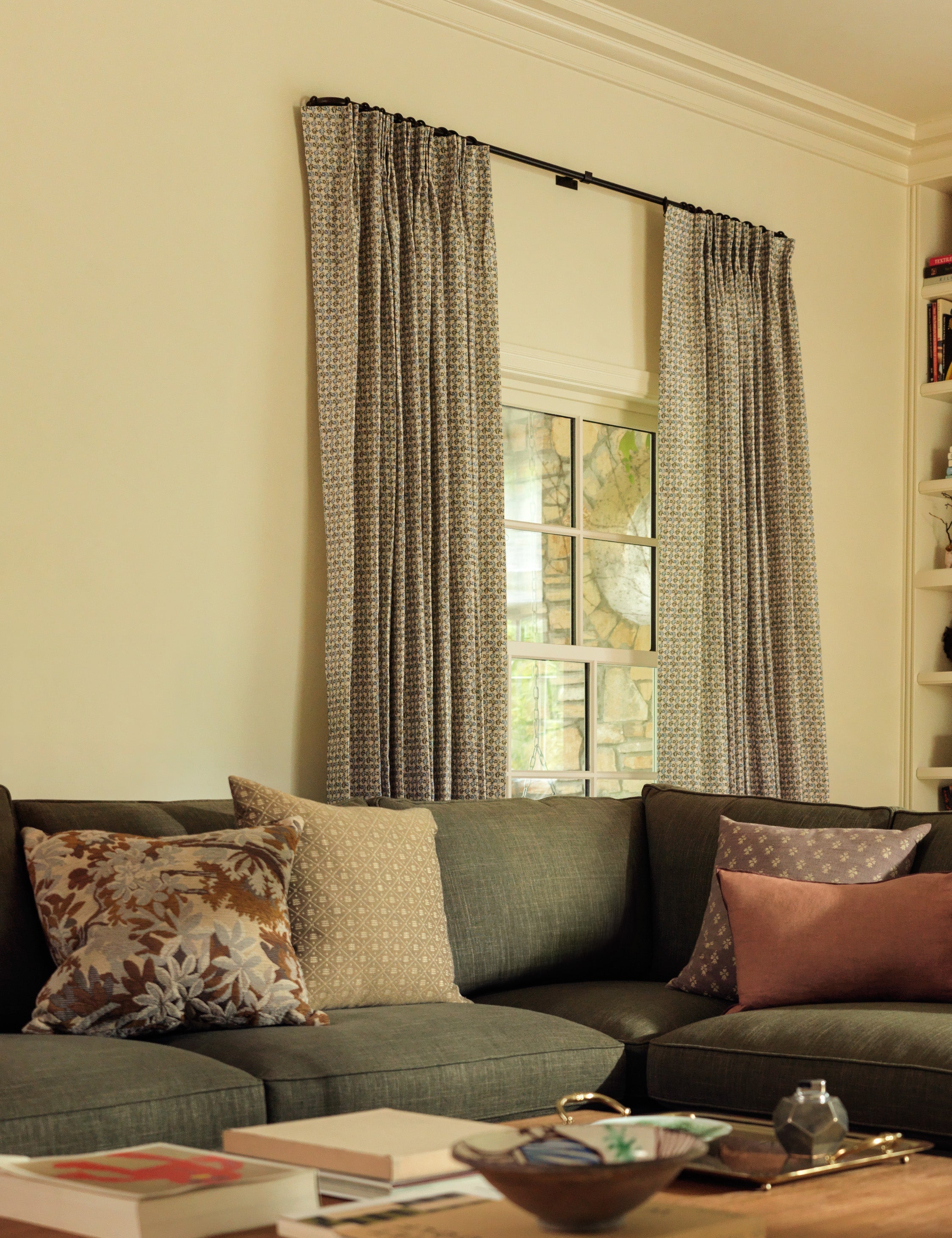 Mira Botanical Pillow | Traditional Artistry, Modern Design